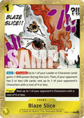Blaze Slice OP07-116 – 500 Years in the Future | One Piece TCG