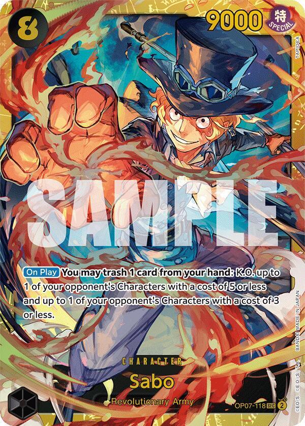 Sabo OP07-118 – 500 Years in the Future | One Piece TCG