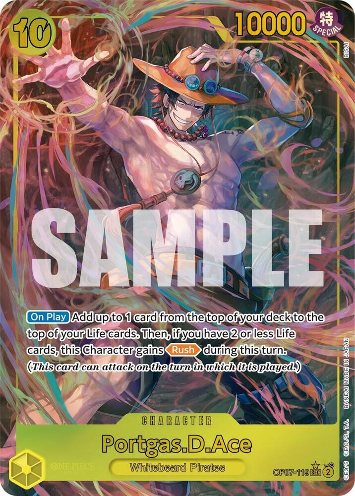 Portgas.D.Ace Alternate Art OP07-119 – 500 Years in the Future | One Piece TCG