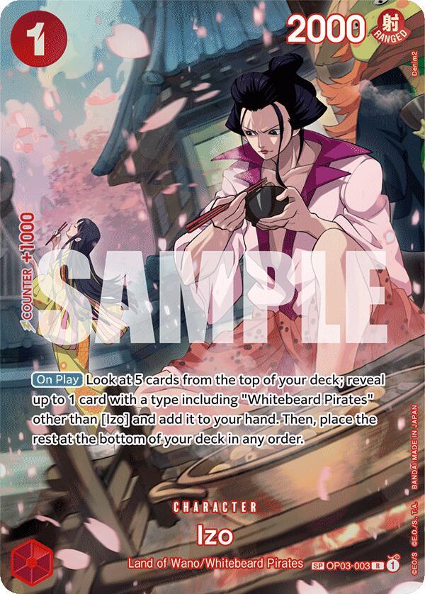 Izo SP OP03-003 – 500 Years in the Future | One Piece TCG