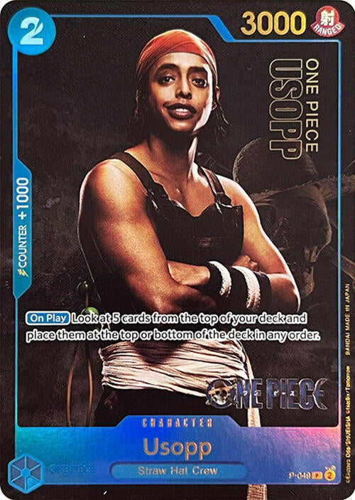 Usopp Premium Card Collection -Live Action Edition- P-049 | One Piece TCG