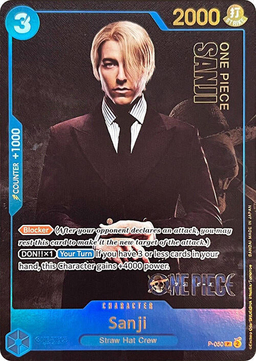 Sanji Premium Card Collection -Live Action Edition- P-050 | One Piece TCG