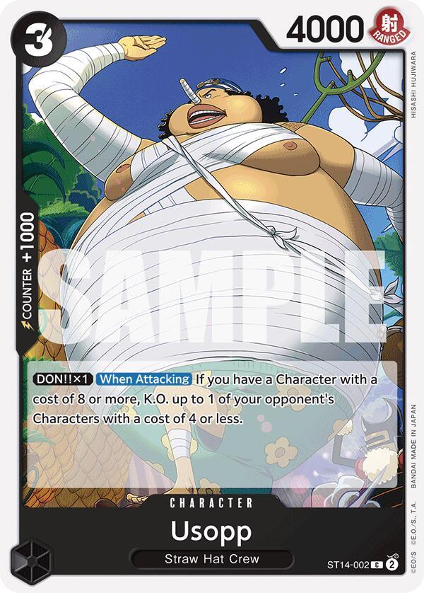 Usopp ST14-002 – Starter Deck 14: 3D2Y | One Piece TCG