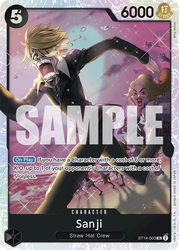 Sanji ST14-003 – Starter Deck 14: 3D2Y | One Piece TCG