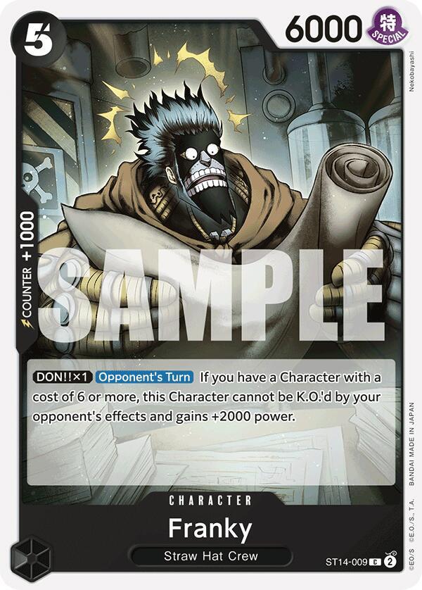 Franky ST14-009 – Starter Deck 14: 3D2Y | One Piece TCG