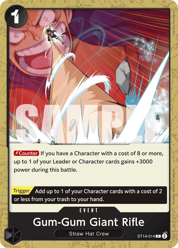 Gum-Gum Giant Rifle ST14-014 – Starter Deck 14: 3D2Y | One Piece TCG
