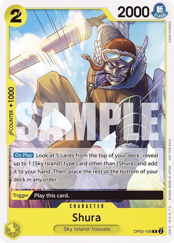Shura Tournament Pack Vol. 7 OP05-106 | One Piece TCG