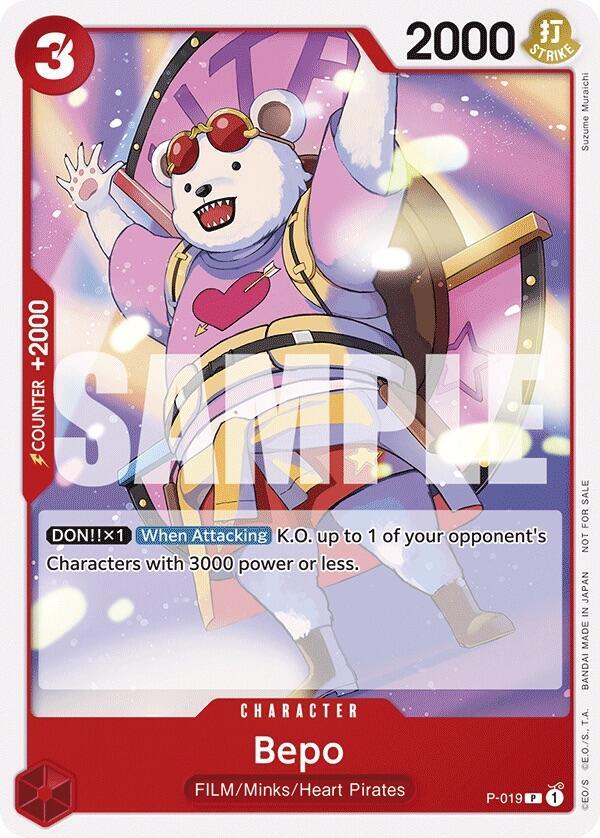 Bepo Tournament Pack Vol. 7 P-019 | One Piece TCG