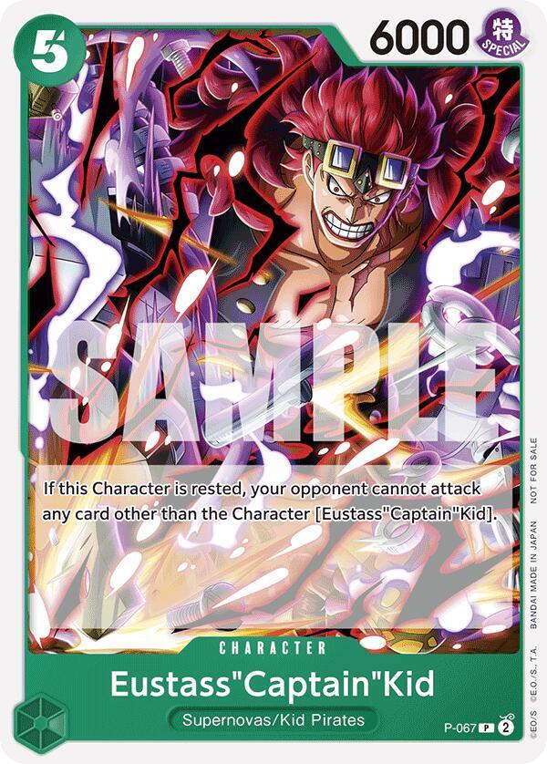 Eustass"Captain"Kid OP-07 Pre-Release Tournament P-067 | One Piece TCG