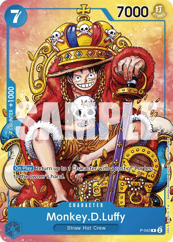 Monkey.D.Luffy Convention Promo 2024 P-043 | One Piece TCG