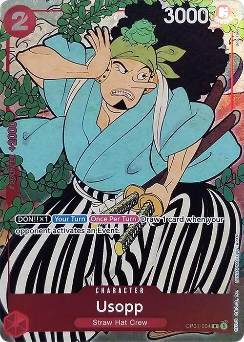 Usopp English Version 1st Anniversary Set OP01-004 | One Piece TCG