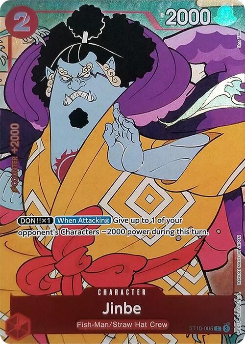 Jinbe English Version 1st Anniversary Set ST10-005 | One Piece TCG