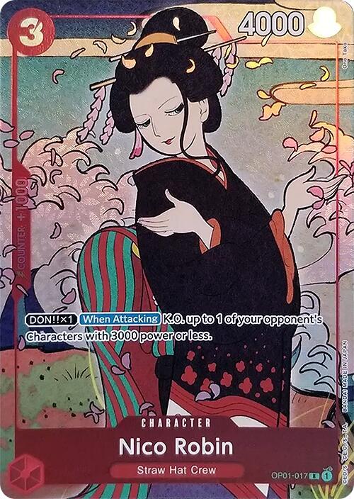Nico Robin English Version 1st Anniversary Set OP01-017 | One Piece TCG
