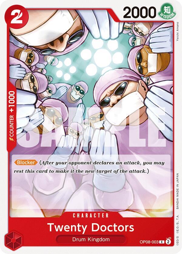 Twenty Doctors OP08-003 – Two Legends | One Piece TCG