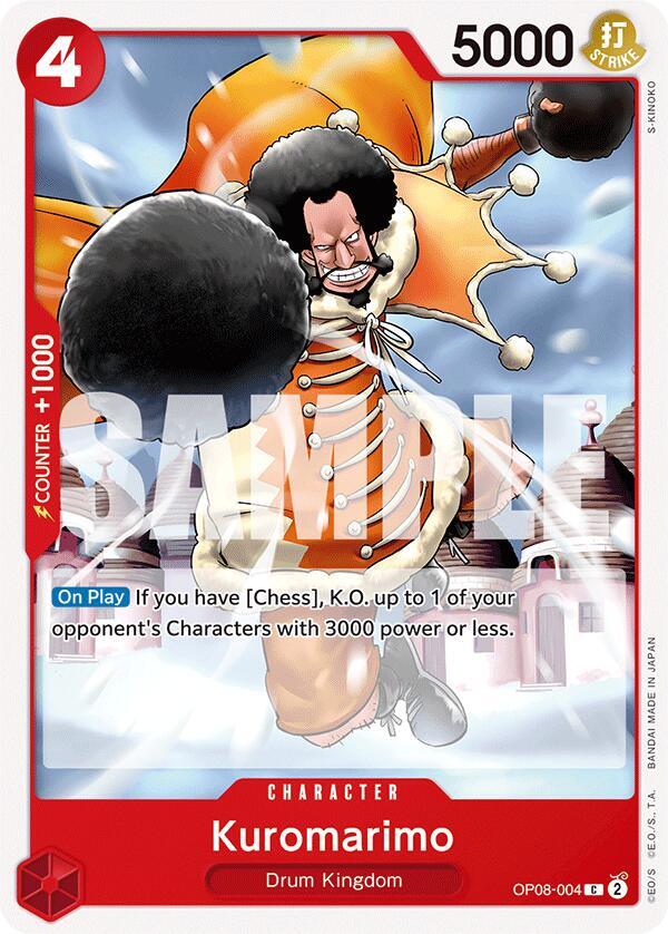 Kuromarimo OP08-004 – Two Legends | One Piece TCG
