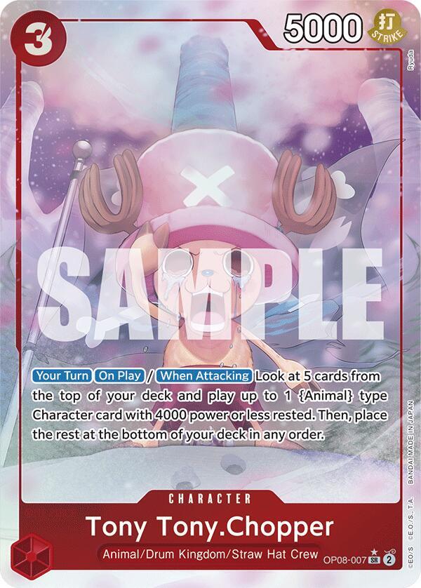 Tony Tony.Chopper Alternate Art OP08-007 – Two Legends | One Piece TCG