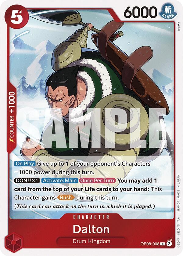 Dalton OP08-008 – Two Legends | One Piece TCG