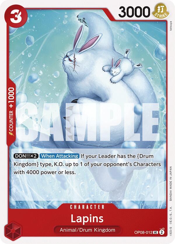 Lapins OP08-012 – Two Legends | One Piece TCG