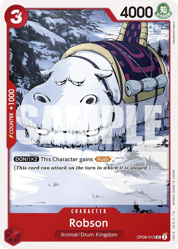 Robson OP08-013 – Two Legends | One Piece TCG