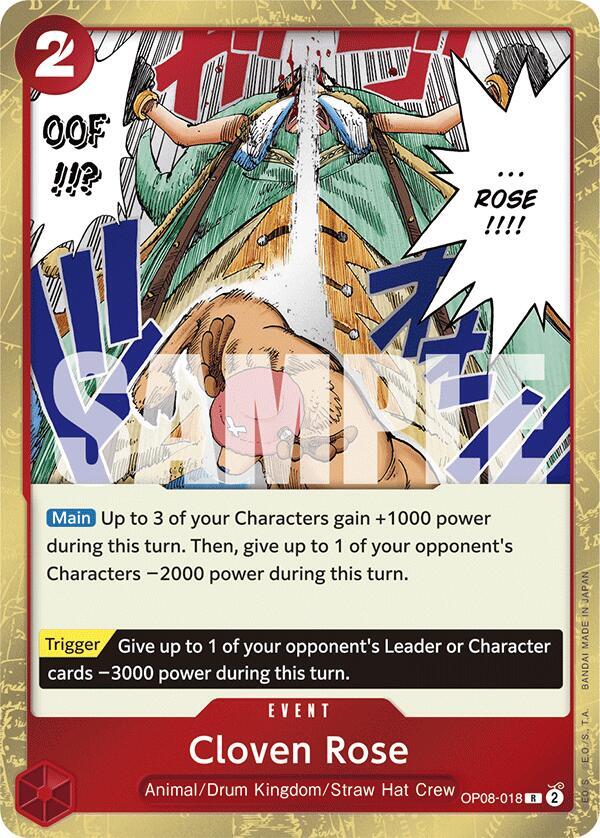 Cloven Rose OP08-018 – Two Legends | One Piece TCG