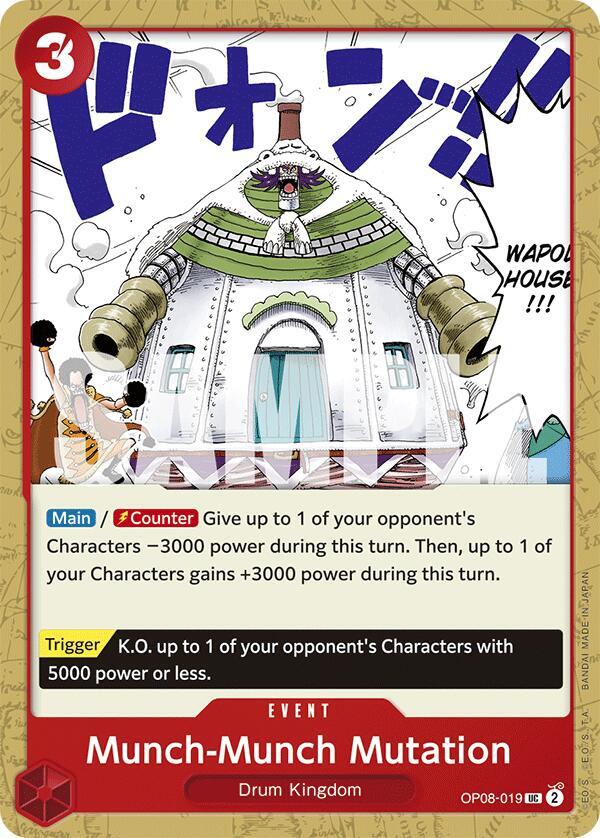 Munch-Munch Mutation OP08-019 – Two Legends | One Piece TCG