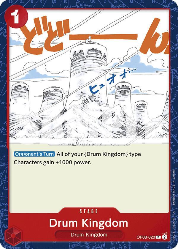 Drum Kingdom OP08-020 – Two Legends | One Piece TCG