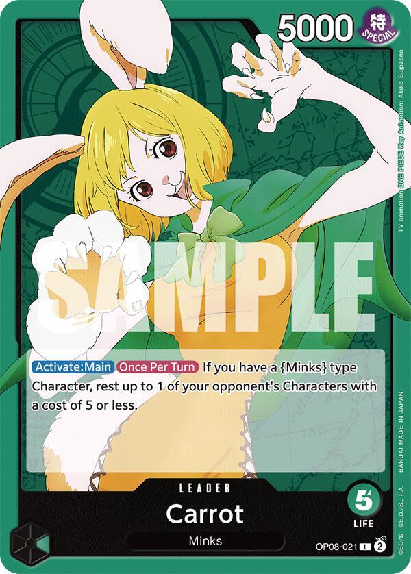 Carrot OP08-021 – Two Legends | One Piece TCG