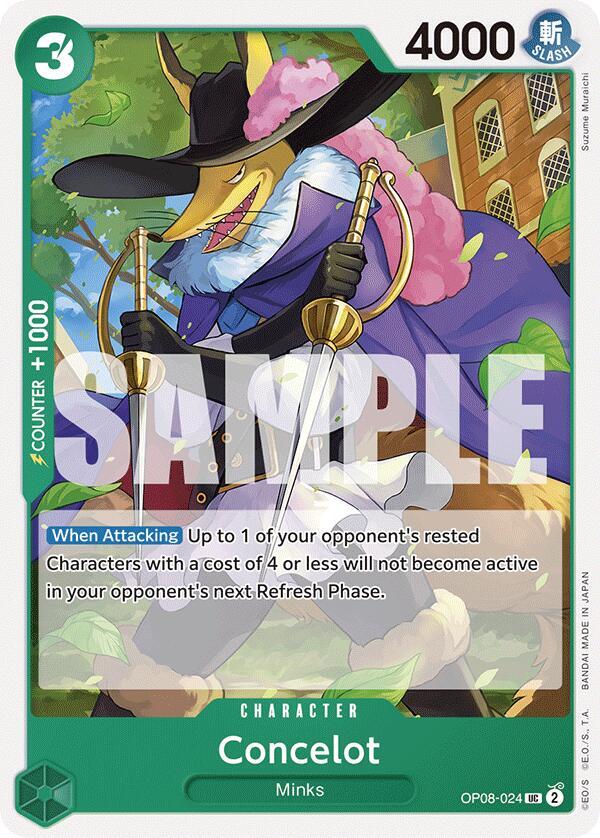 Concelot OP08-024 – Two Legends | One Piece TCG