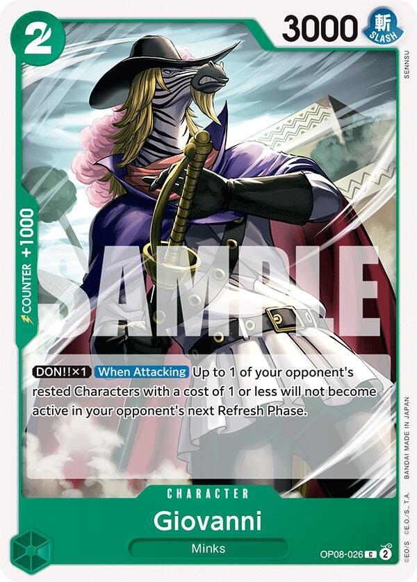 Giovanni OP08-026 – Two Legends | One Piece TCG