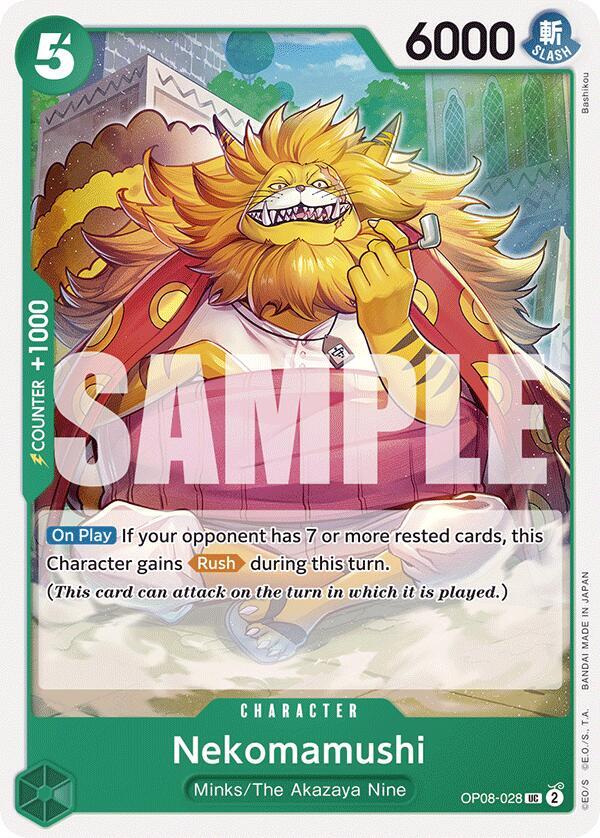 Nekomamushi OP08-028 – Two Legends | One Piece TCG