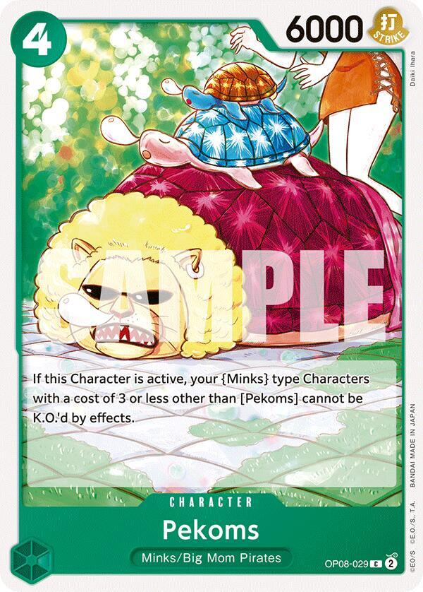 Pekoms OP08-029 – Two Legends | One Piece TCG