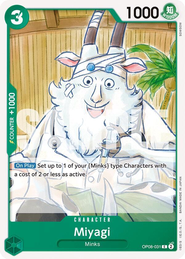Miyagi OP08-031 – Two Legends | One Piece TCG