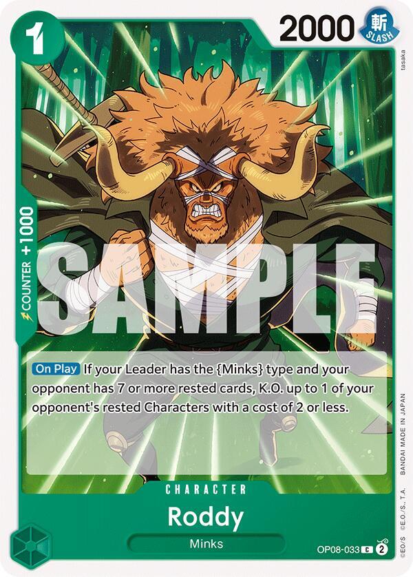 Roddy OP08-033 – Two Legends | One Piece TCG