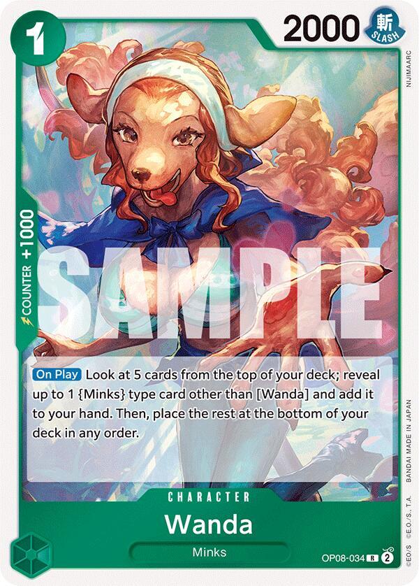 Wanda OP08-034 – Two Legends | One Piece TCG