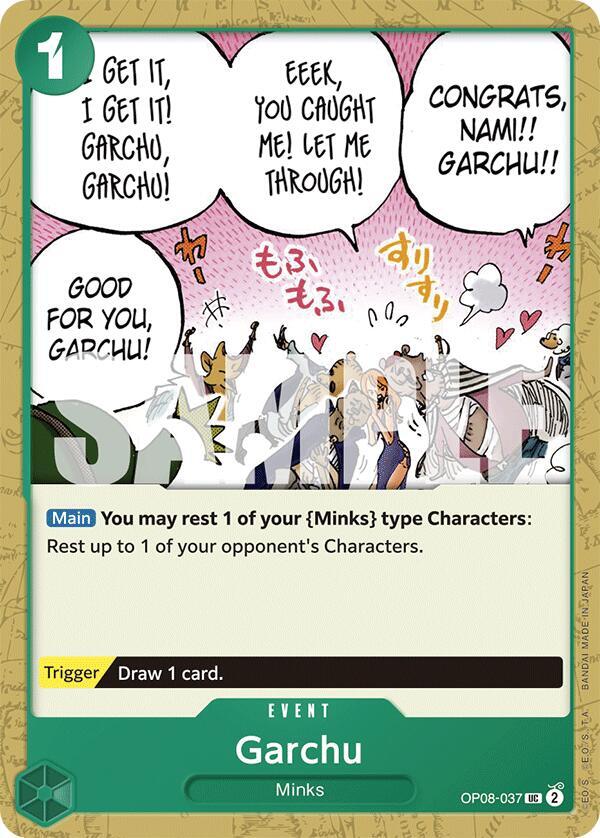 Garchu OP08-037 – Two Legends | One Piece TCG