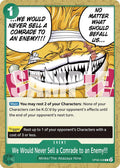 We Would Never Sell a Comrade to an Enemy!!! OP08-038 – Two Legends | One Piece TCG