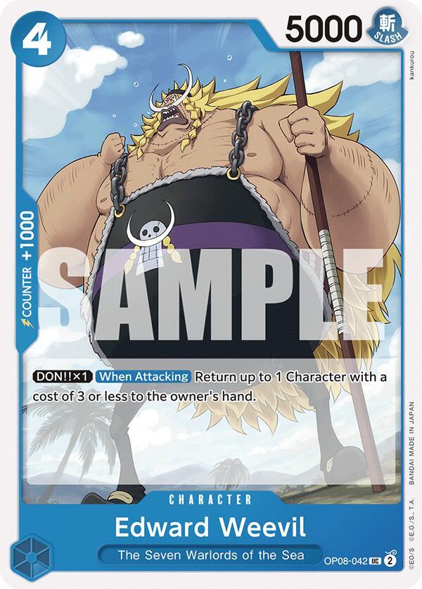 Edward Weevil OP08-042 – Two Legends | One Piece TCG