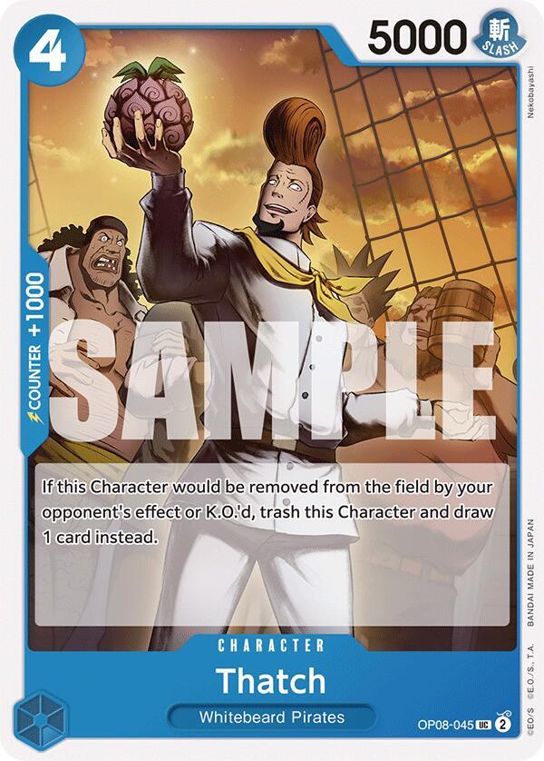 Thatch OP08-045 – Two Legends | One Piece TCG