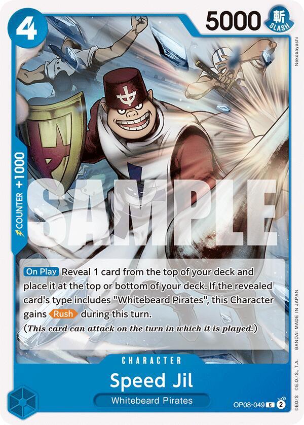 Speed Jil OP08-049 – Two Legends | One Piece TCG