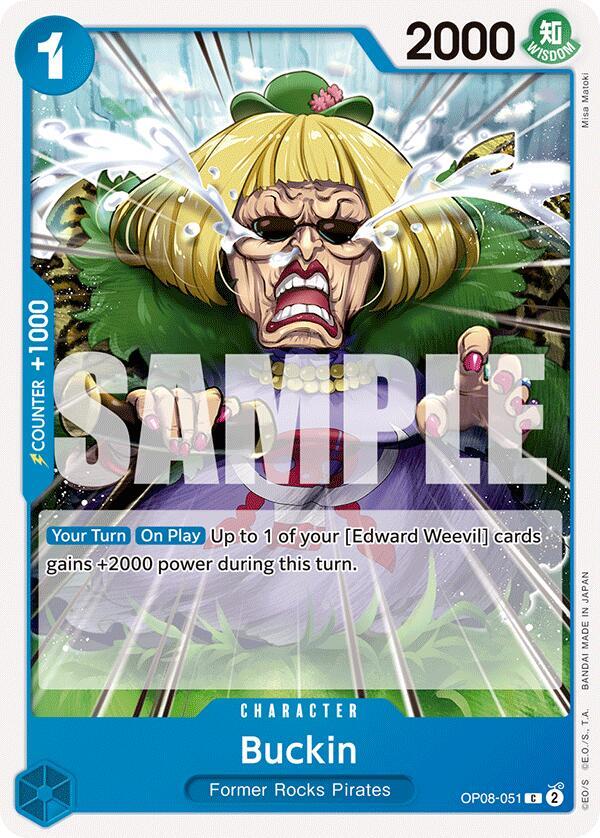 Buckin OP08-051 – Two Legends | One Piece TCG
