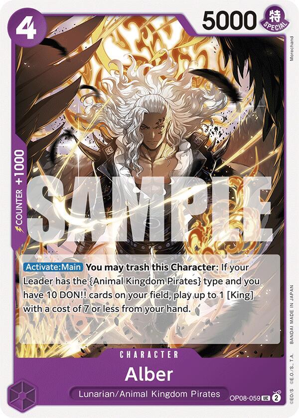 Alber OP08-059 – Two Legends | One Piece TCG