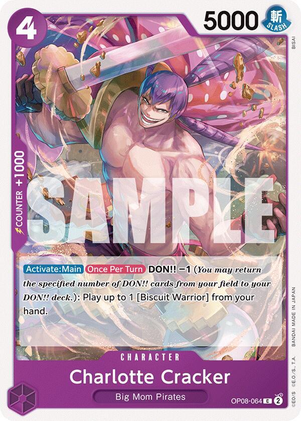 Charlotte Cracker OP08-064 – Two Legends | One Piece TCG