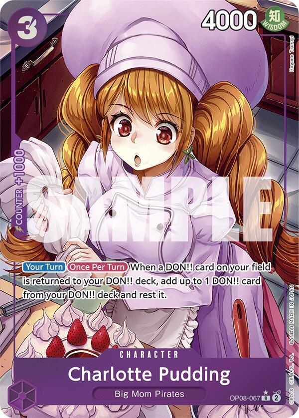 Charlotte Pudding Alternate Art OP08-067 – Two Legends | One Piece TCG