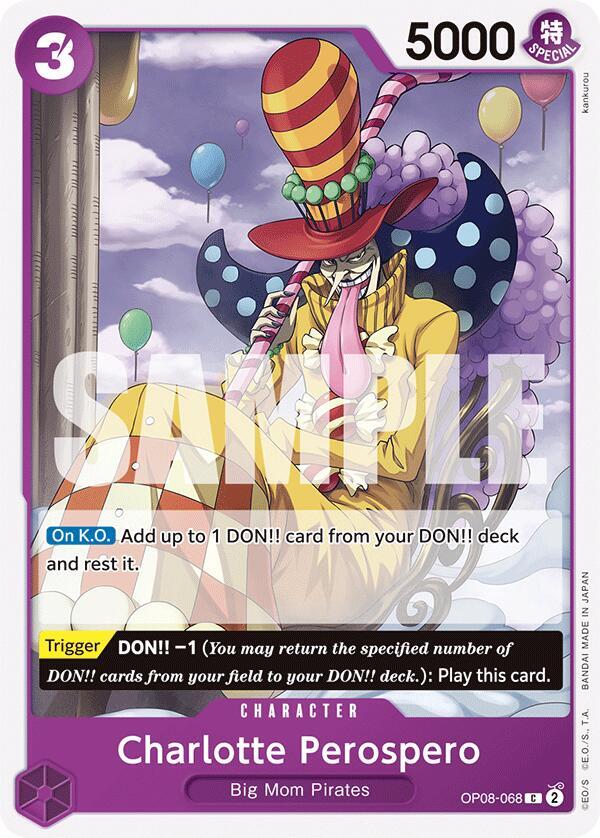 Charlotte Perospero OP08-068 – Two Legends | One Piece TCG