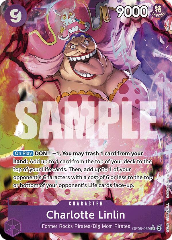 Charlotte Linlin Alternate Art OP08-069 – Two Legends | One Piece TCG
