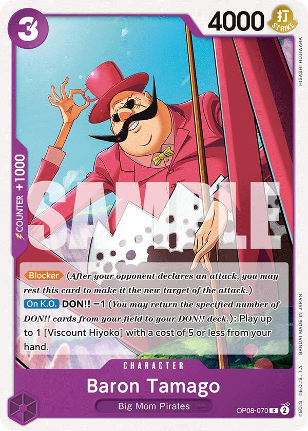 Baron Tamago OP08-070 – Two Legends | One Piece TCG