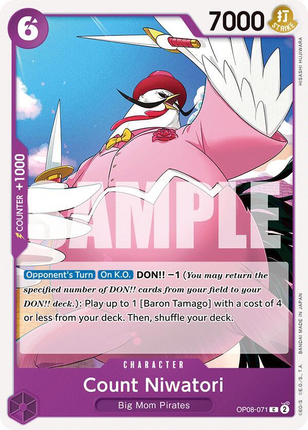Count Niwatori OP08-071 – Two Legends | One Piece TCG