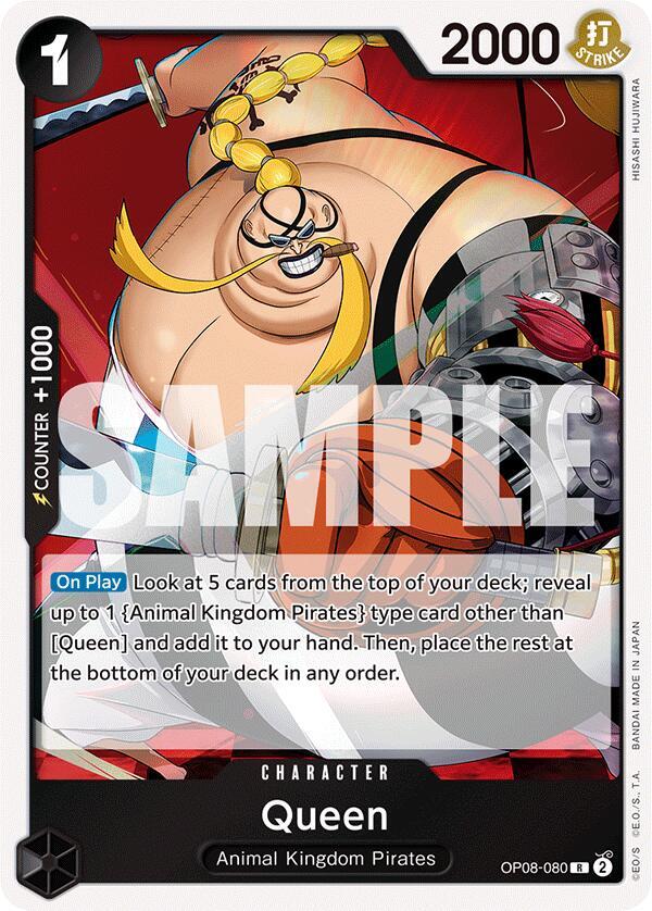 Queen OP08-080 – Two Legends | One Piece TCG