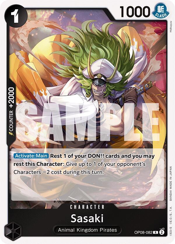 Sasaki OP08-082 – Two Legends | One Piece TCG