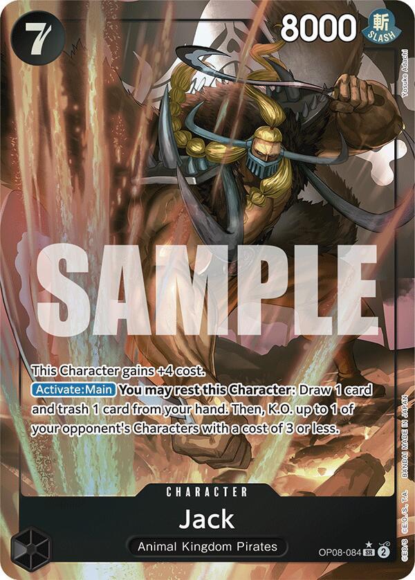 Jack Alternate Art OP08-084 – Two Legends | One Piece TCG